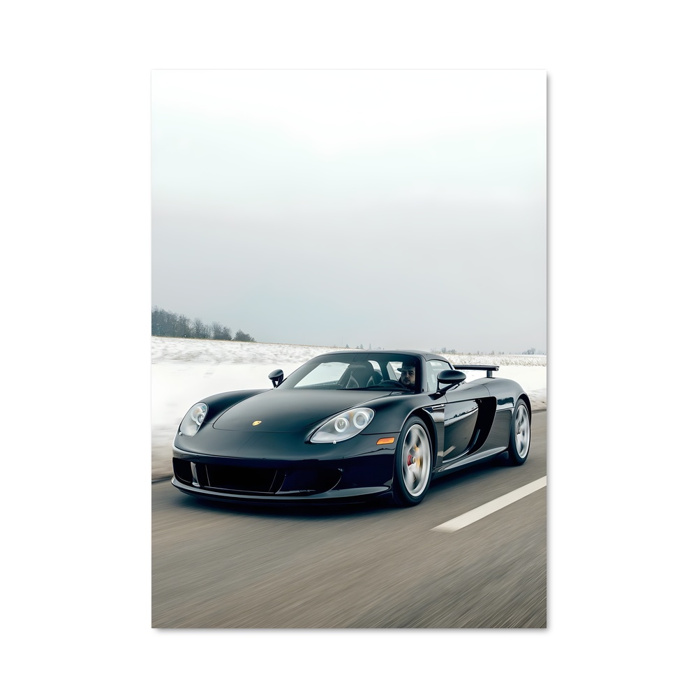 Poster Carrera GT élégant